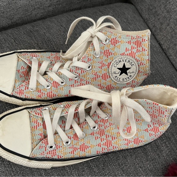 Converse Embroidered High-Tops - Picture 2 of 4